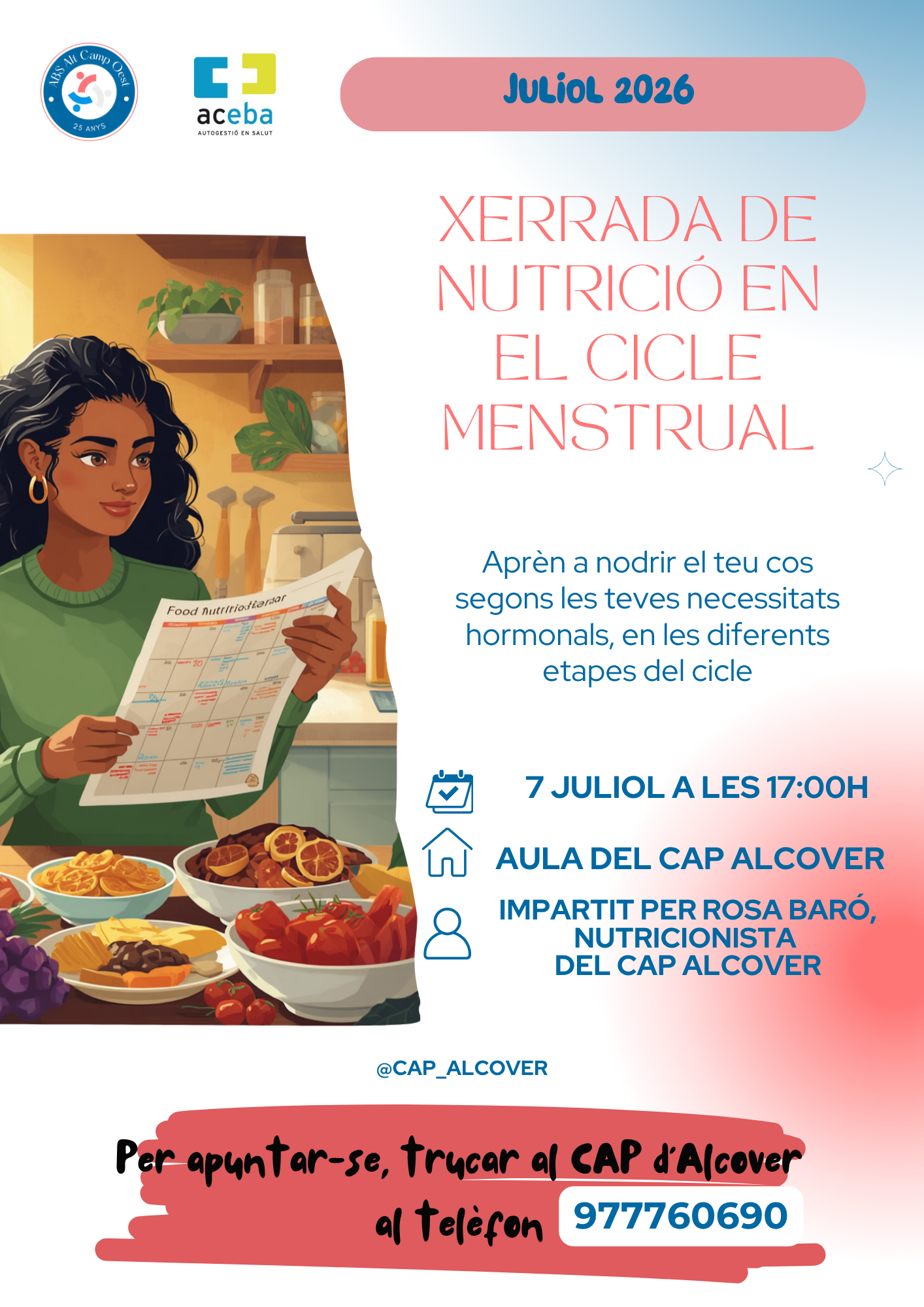 XERRADA DE NUTRICIÓ en el cicle menstrual