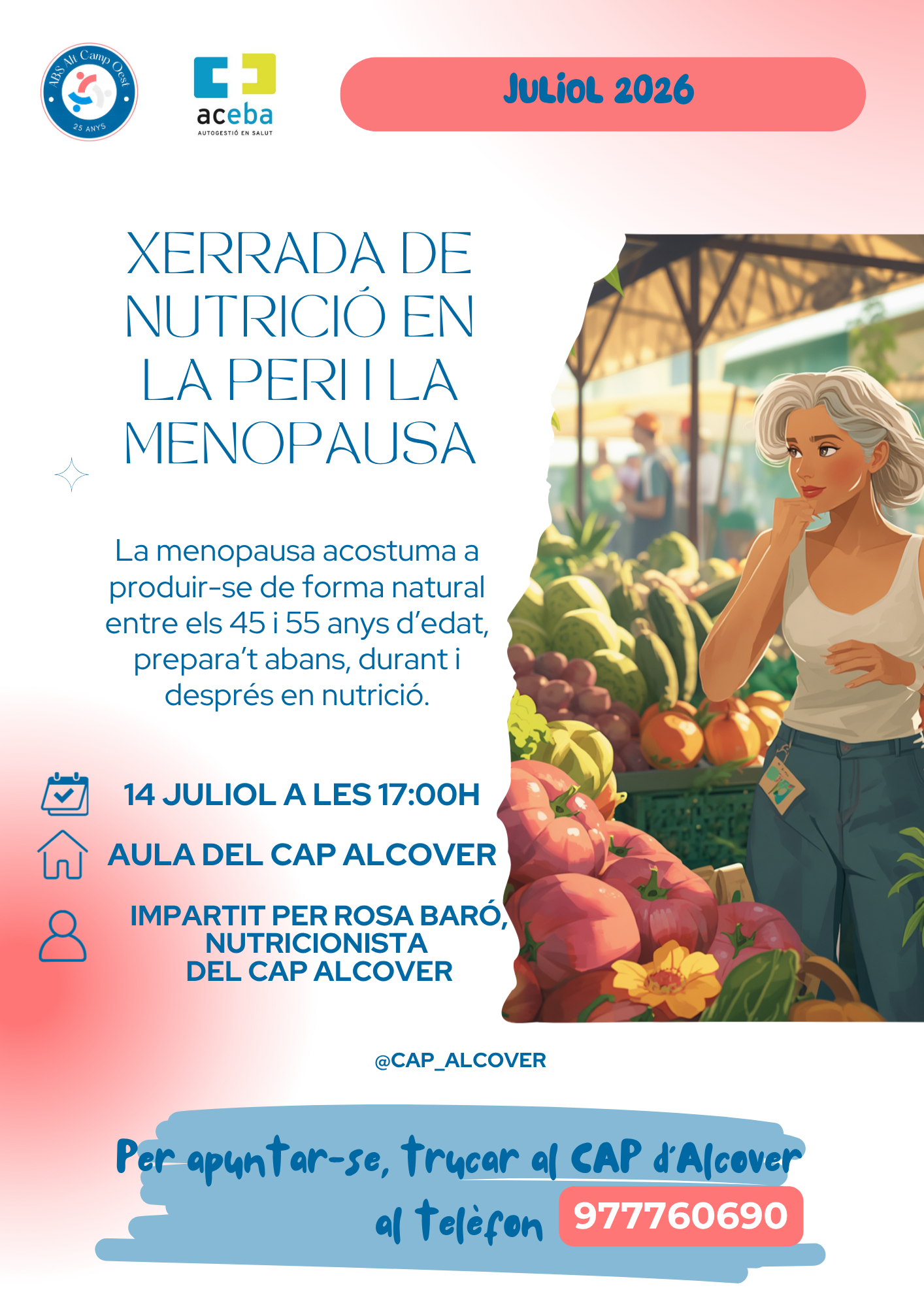 XERRADA DE NUTRICIÓ en la peri i la menopausa